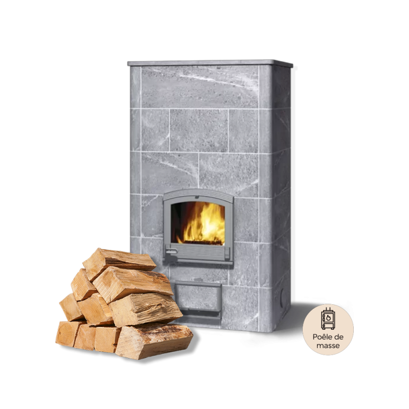 33cm Brandhout - Speciaal voor metselkachels - Ovengedroogd - Klaar voor gebruik - Zachthout/Hardhout