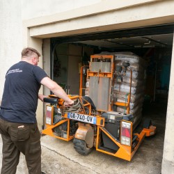 Halve pallet ISKO houtpellets - 35 zakken