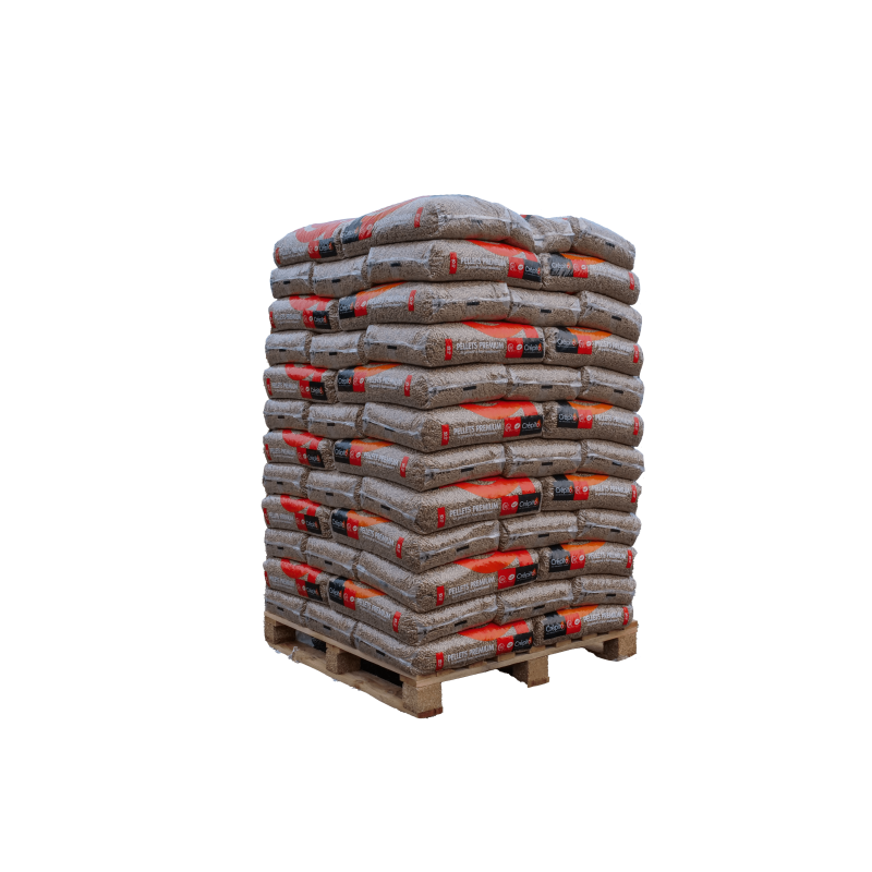 Crépito houtpellets (pallet van 72 zakken - 1080 kg)