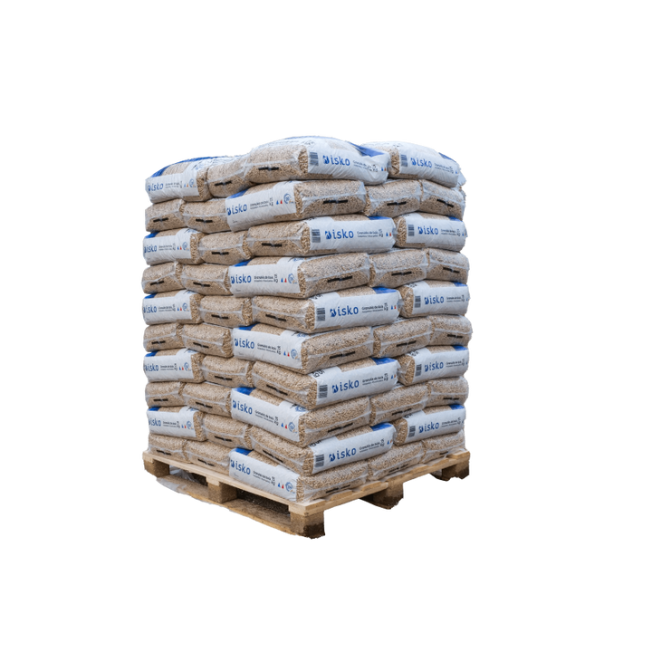 Houtpellets - Pallet van 70 zakken 1050kg