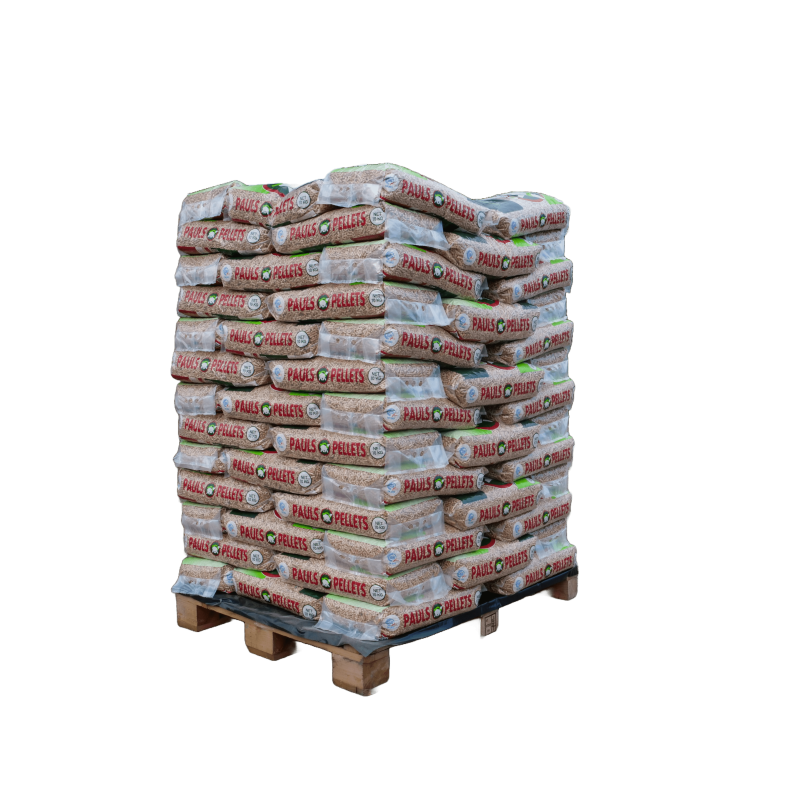PAULS Houtpellets - 104 zakken van 10 kg